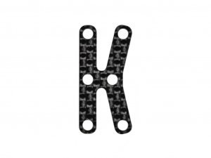 Chassis stiffner center rr carbon X20 (SER401867)