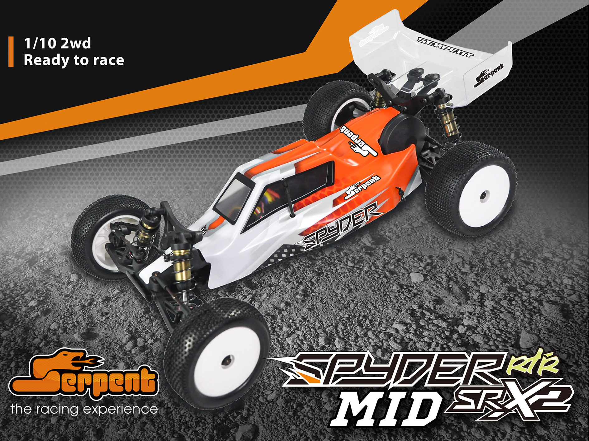 Spyder Buggy SRX-2 MM 2wd 1/10 RTR (SER500006),EP-Electric Power