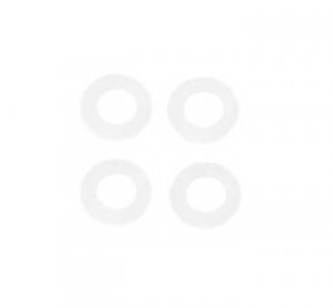 Shim nylon adaptor FR 6.1x11x1 (4) (SER1089)