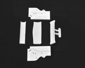 Rear wing F110 white L DF (SER411355)