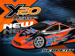 Serpent Medius X20 MID carbon 1/10 EP (SER400033)