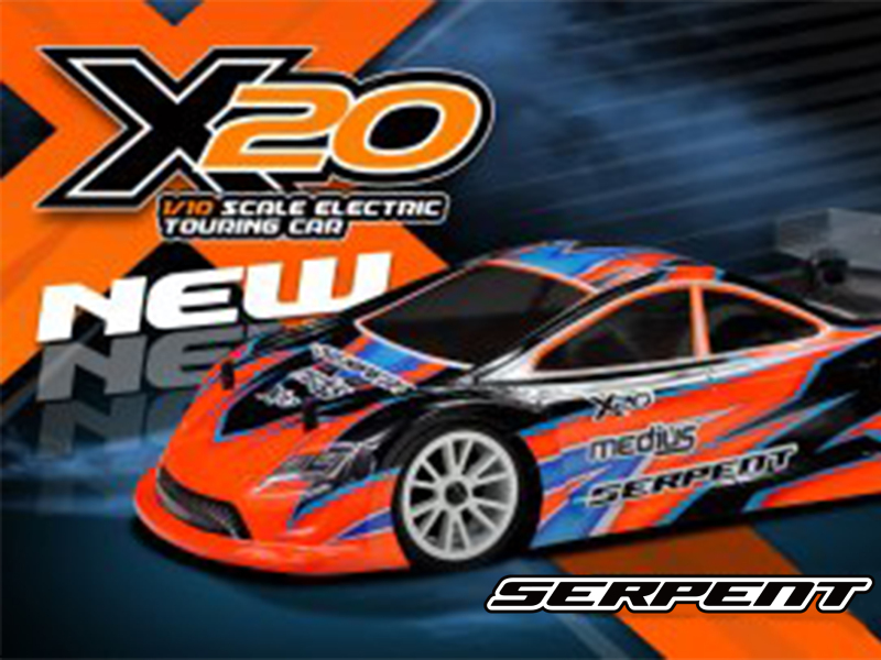 Serpent Medius X20 MID carbon 1/10 EP (SER400033)