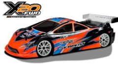 Serpent X20FWD aluminium 1/10 EP (SER400036)