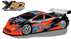 Serpent X20FWD aluminium 1/10 EP (SER400036)