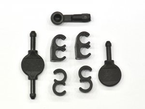 Clip /plug set for fuel tube (7)  (SER600123)