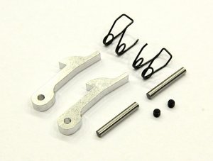 Lever alu/spring/pin OS2 RR (2)  (SER903269)