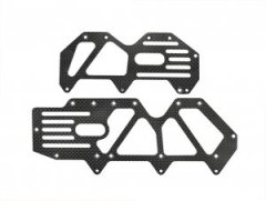 Battrery plate low L+R carbon 988E (SER904160)