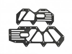 Battrery plate low L+R carbon 988E (SER904160)