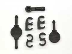 Clip /plug set for fuel tube (7)  (SER600123)