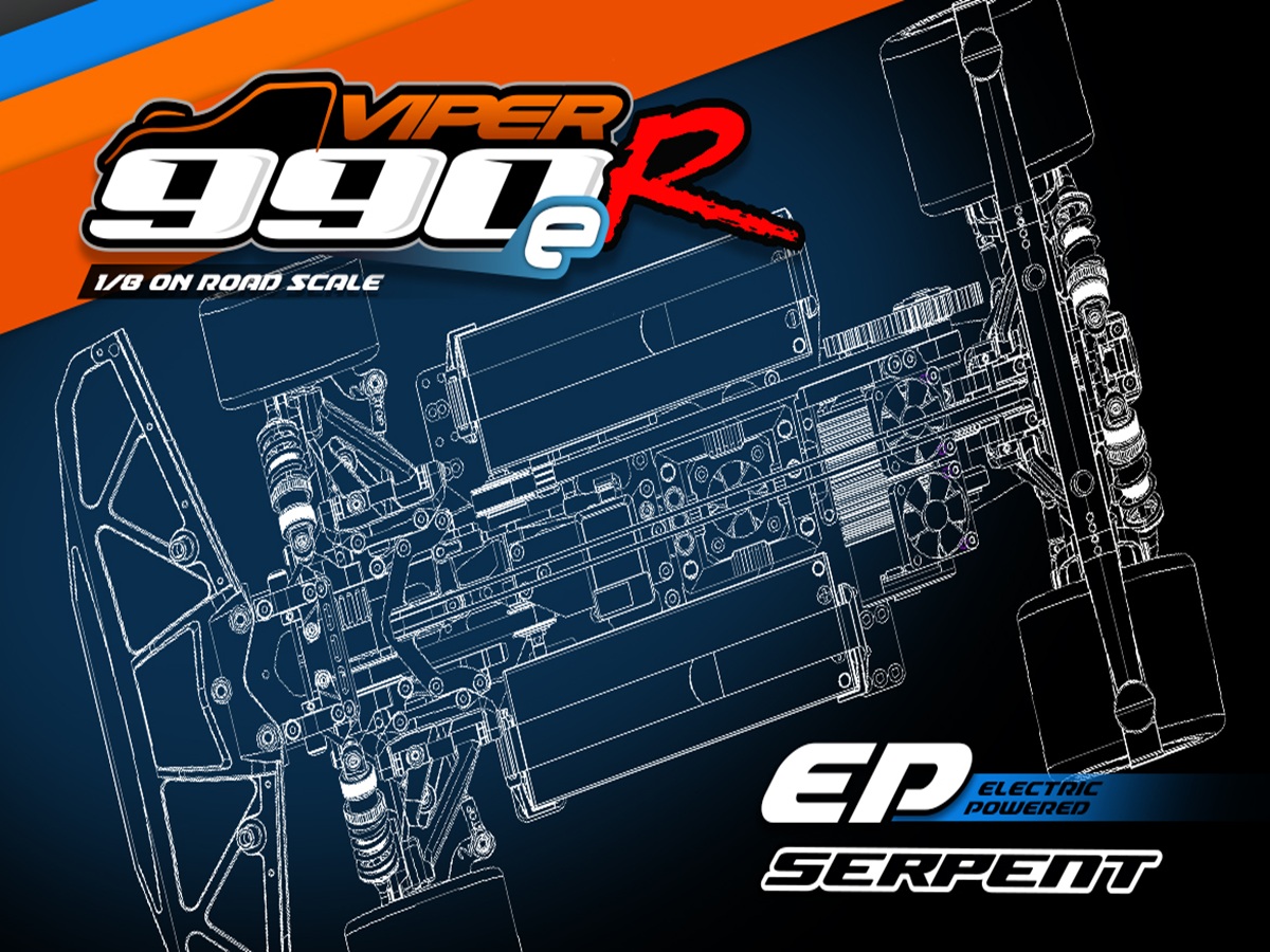 Serpent Viper 990e R (SER904008),EP-Electric Power
