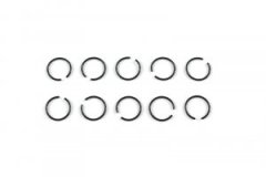 Wheelaxle clip CVD alu (10) (SER804405)