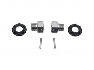 Wheelhexagon light +2mm /nut/pin (2)  (SER600493)