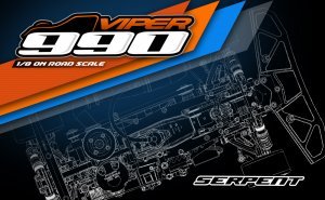 Serpent Viper 990 4wd 1/8 GP (SER903020)