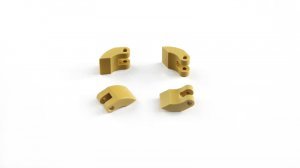 Clutch shoe 4-pin yellow (4) (SER600879)