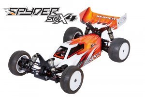 Spyder SRX4 buggy 4wd 1/10 alu. (SER500011)