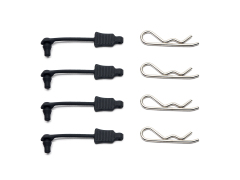 Body clip retainers + clips (4) (SER304022)