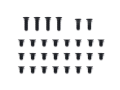 Steel chassis screw set (29) X25 (SER402153)