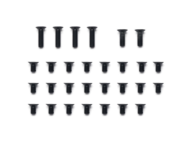 Steel chassis screw set (29) X25 (SER402153)