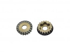 Pulley mid alu 19T S411 4.0 (2) (SER401633)