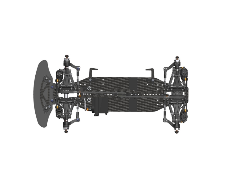 Serpent Medius X20 MID aluminium 1/10 EP (SER400034)