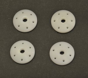 Shock pistons conical 6 hole (4)  (SER600349)