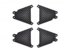 Wishbone stiffner carbon H (4) X20 '23 (SER402032)