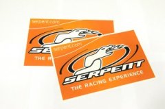 Decal Serpent vinyl 20x12cm (2) (SER1891) - DISCONTINUED