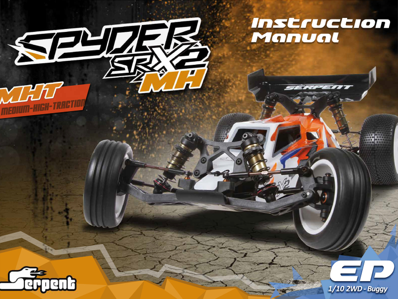 Spyder SRX2 MH TEAM 1/10 2wd (SER500008)