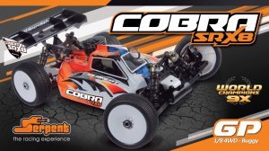 Cobra SRX8 buggy 1/8 GP (SER600017)
