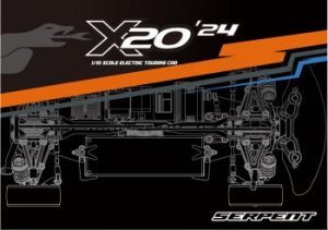 Medius X20 '24 aluminium 1/10 EP (SER400047)