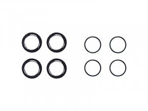 Shock adjusting nut alu o-rings (4) X20 (SER401839)