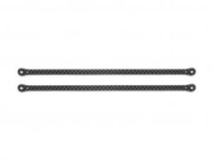 Side bodymount stiffner plate carbon (2) SRX8 GT (SER601277)