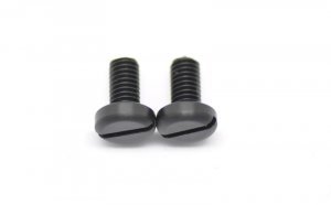 Screw M6x12 nylon black  (2)  (SER110150)