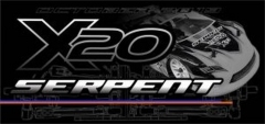 Serpent X20FWD carbon 1/10 EP (SER400035)