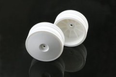 1/10 buggy rim 4wd FR white  SDX (2)  (SER500621)
