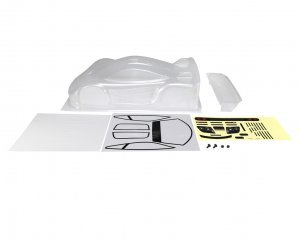 Body 1/8 GT clear (SER170349)
