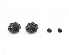 Brake adjust collar alu black (2) SRX8 (SER600964)