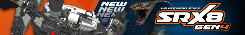 Serpent SRX8 Gen4 1/8 4wd GP（SER600024)