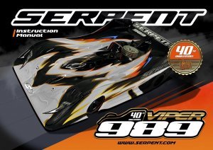 Serpent VIPER 989 40th anniversary 1/8 GP (SER903019)