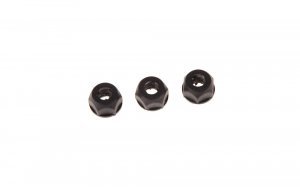 Nut M4 nylon threaded (3) (SER411168)