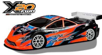 Serpent X20FWD carbon 1/10 EP (SER400035)
