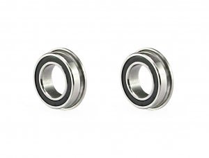 Ballbearing 8x14x4 flanged SS (2)  (SER1394)