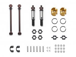 DJC BB driveshaft set (2) X20 '23 (SER402050)