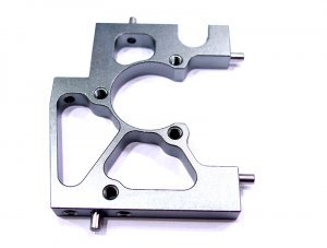 Bearingblock 966 alu rear V2  (SER903356)