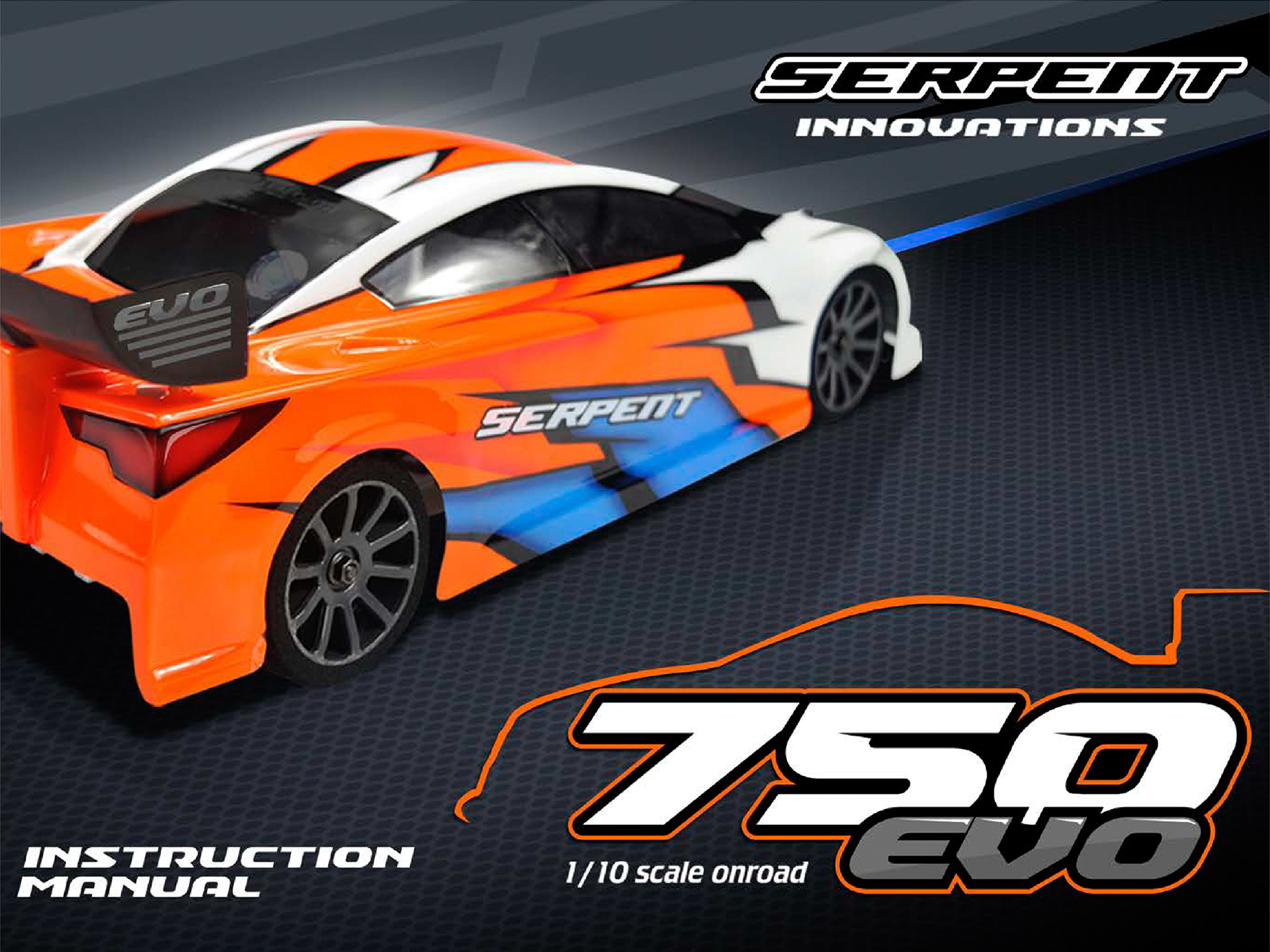 Serpent Natrix 750 EVO 4wd 1/10 GP (SER804012),GP-Gas Power