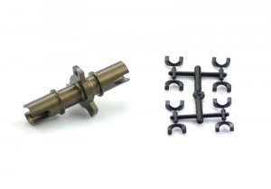 Solid axle alu S411 mono for blades (SER401600) - DISCONTINUED