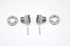 Wheelhexagon light +1mm /nut/pin (2)  (SER600492)