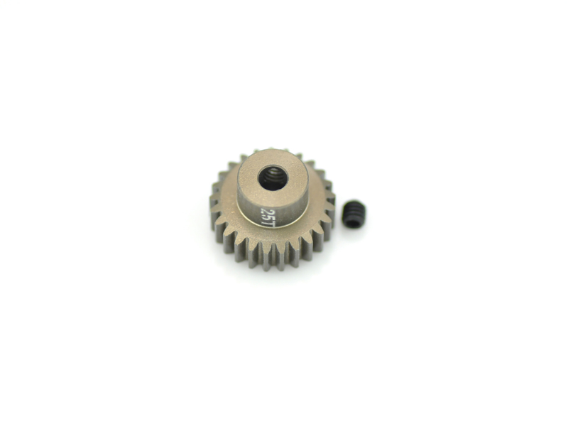 Motor-pinion alu hard 48P / 25T  (SER120163)