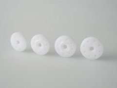 Shock pistons square 8 hole (4)  (SER600488)