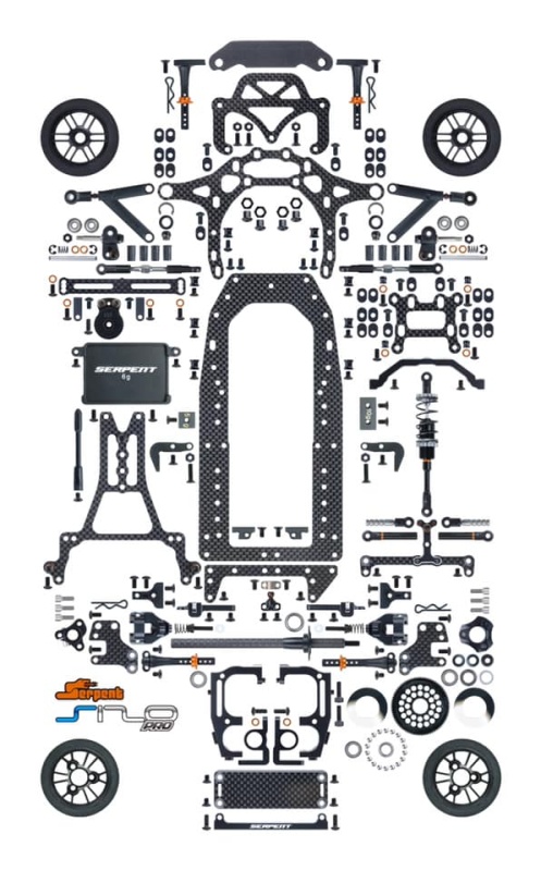 Serpent S120 PRO 2wd 1/12 (SER410007) - DISCONTINUED